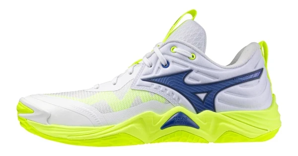 Wave Momentum Elite Unisex Voleybol Ayakkabısı Beyaz / Sarı