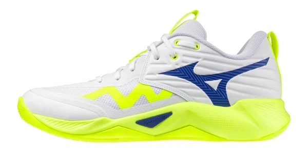 Wave Momentum Pro Unisex Voleybol Ayakkabısı Beyaz / Sarı