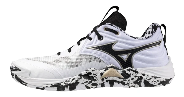 Wave Momentum Elite Unisex Voleybol Ayakkabısı Beyaz / Desenli