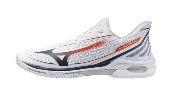 Wave Exceed Tour 7 AC Erkek Tenis Ayakkabısı Beyaz / Lacivert