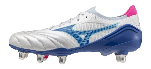 Morelia Neo 4 Beta Elite SI Erkek Krampon Beyaz / Mavi