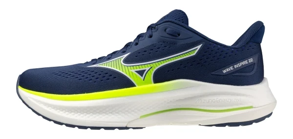 Wave Inspire 22 Erkek Koşu Ayakkabısı Lacivert / Sarı