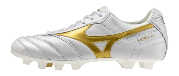 Morelia 2 Japan Erkek Krampon Beyaz / Altın