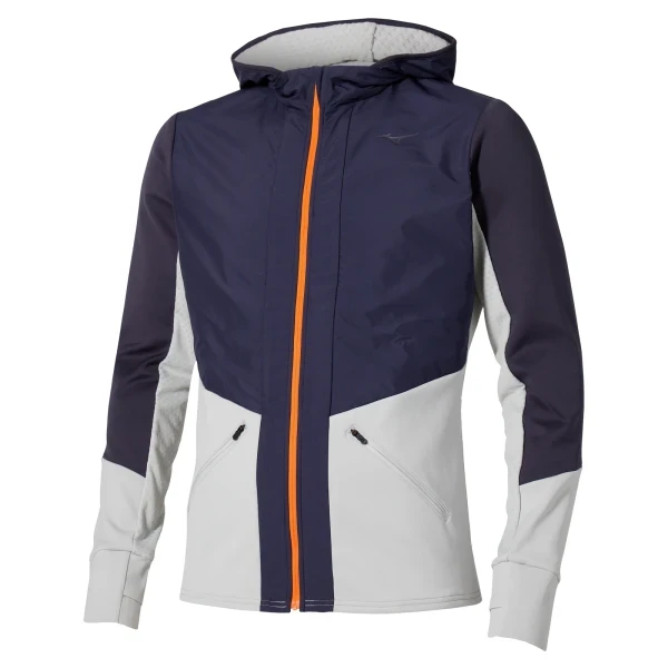 Active Warmalite Hybrid Kapüşonlu Sweatshirt Lacivert / Beyaz