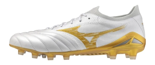 Morelia Neo 4 Beta Japan Erkek Krampon Beyaz / Altın