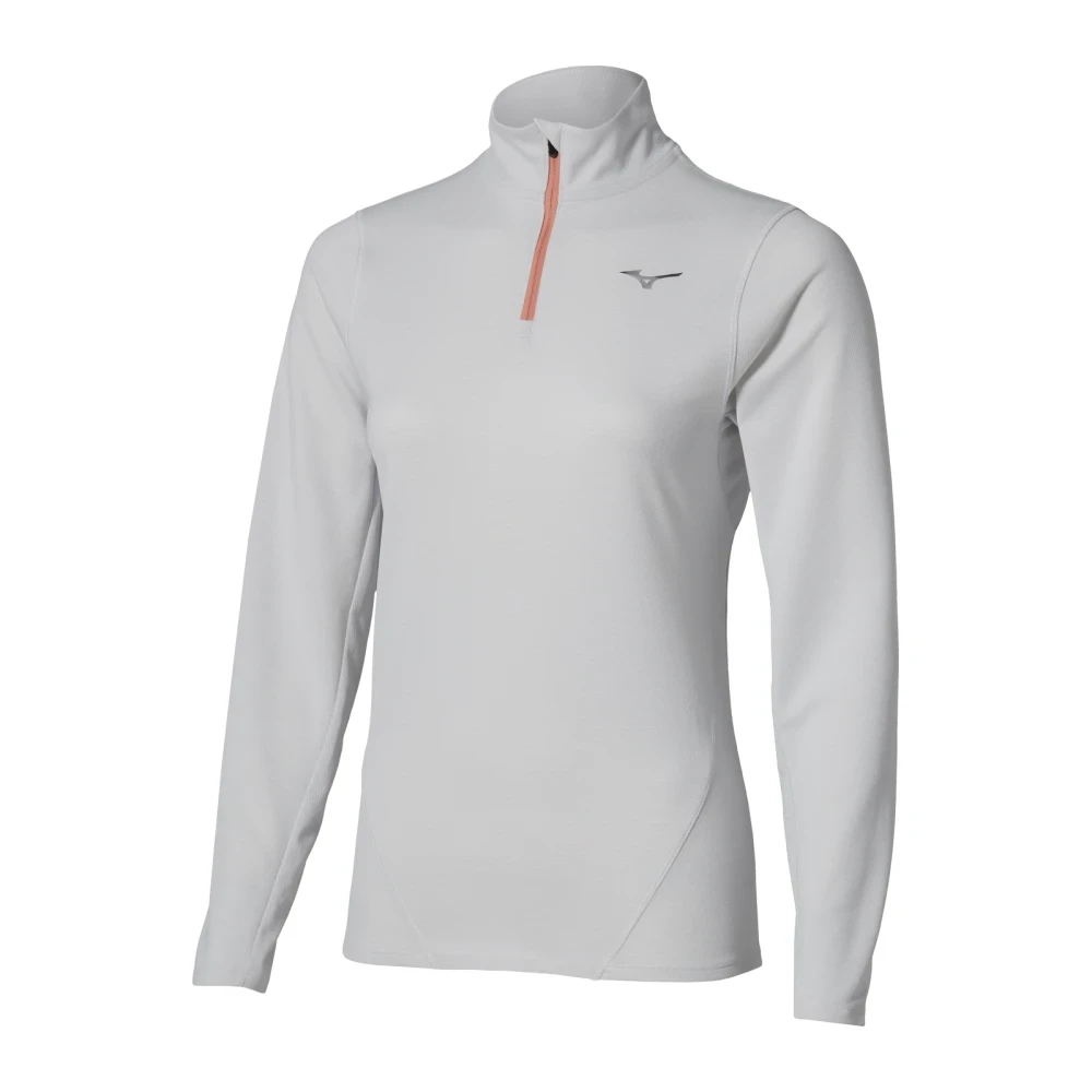 Tech Thermal Charge Kadın Yarım Fermuarlı Tshirt Beyaz 