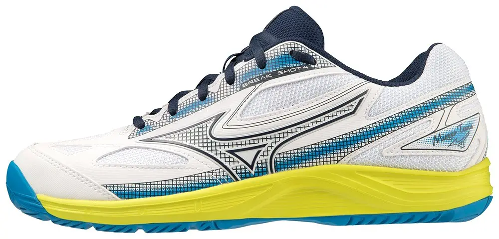 Breakshot 4 AC Unisex Tenis Ayakkabısı Beyaz/Sarı