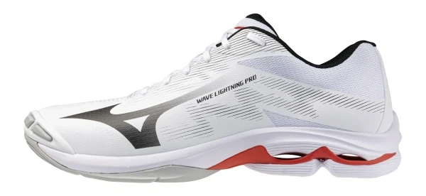 Wave Lightning Pro Unisex Voleybol Ayakkabısı Beyaz / Siyah