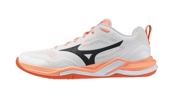 Wave Stealth Pro Unisex Hentbol Ayakkabısı Beyaz / Turuncu