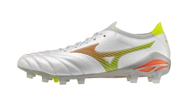 Morelia Neo 5 Beta Japan Erkek Krampon Beyaz / Sarı