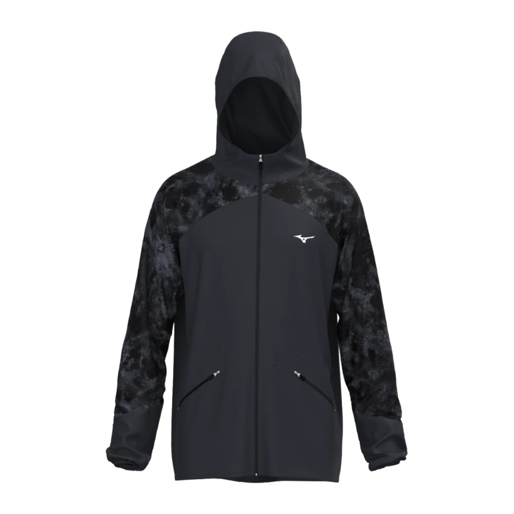 Active Alpha Hooded Jacket Erkek Kapüşonlu Yağmurluk Siyah